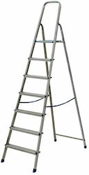 Scruffs & Tramps Σκάλα Αλουμινίου με 6+1 Σκαλοπάτια 218εκ.