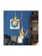 Megapap Thora Pendant Light Gold Grid with Socket E27 22x22x70cm