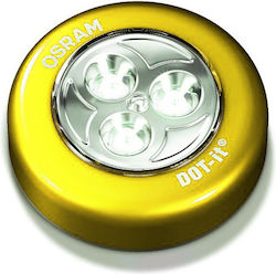 Osram Dot-it Φωτιστικό Ασφαλείας Μπαταρίας για Ντουλάπα Κίτρινο
