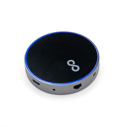 Moovy Moovy Qi USB-C Stație de andocare cu HDMI 4K Ethernet Negru