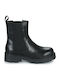 Cosmo 2.0 Leder Damen Chelsea-Stiefel Schwarz