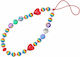 Ds Crystal Jewelry Beads 18cm Κόσμημα Κινητού Pattern 1