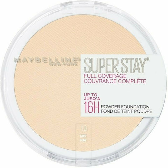 Maybelline Super Stay 16h Waterproof Powder Πούδρα Ivory 9gr