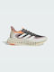 Adidas 4DFWD 2 Women's Running Sport Shoes Grey Five / Zero Metalic / Beam Orange