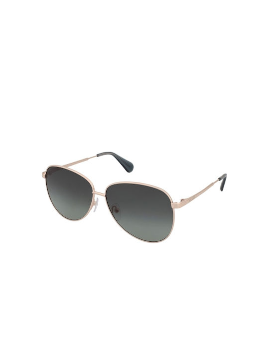 Max & Co Men's Sunglasses with Rose Gold Metal Frame and Green Gradient Lens MO0049 28P