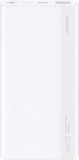 Huawei Supercharge Power Bank 10000mAh 22.5W με Θύρα USB-A και Θύρα USB-C Λευκό