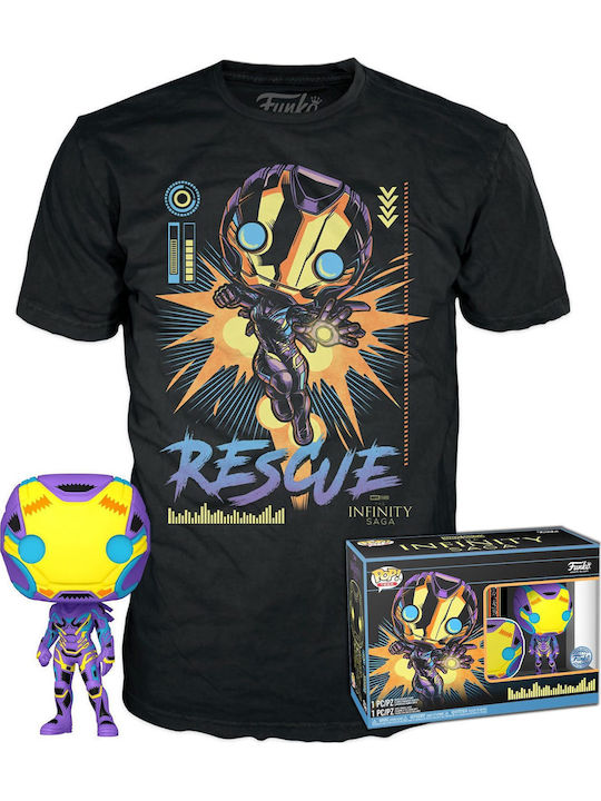 Funko Pop! Tees Boxing: Marvel - Marvel - Rescu...