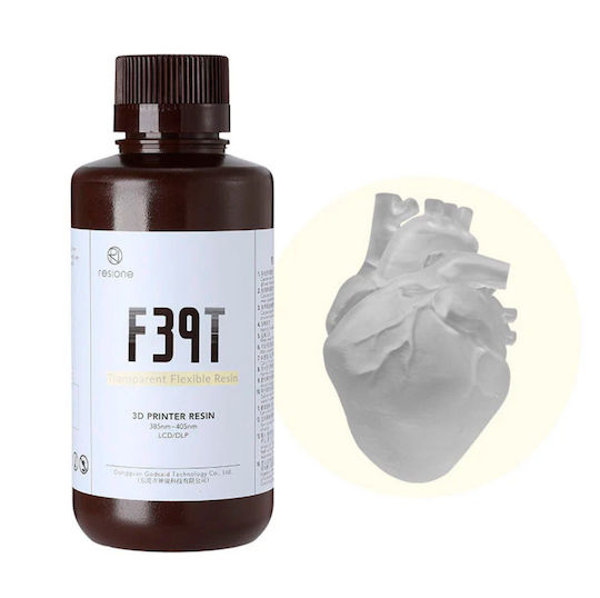 Resione F39T Universal Harz für 3D-Drucker Transparent 0.5kg