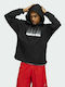 Donovan Mitchell Inno Sweatshirt mit Kapuze Schwarz