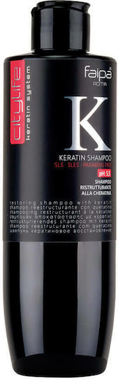 Faipa City Life Keratin Sampon De Par Reconstrucție/Hrană Și Strălucire Pentru Păr Normal 250ml