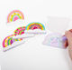 Trendhaus Χαρτάκια Σημειώσεων 20 Φύλλων Feelings Rainbow