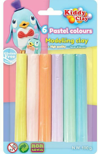 Nara Kiddy Clay за 3+ години Години, 6бр