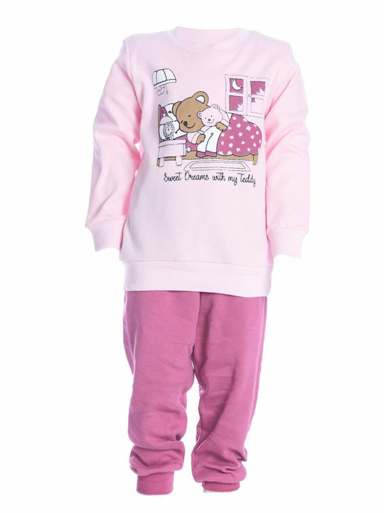 Dreams by Joyce Kinder-Nachtwäsche Winter Rosa
