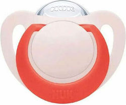 Nuk Star Pacifier Silicone Pink / Fuchsia for 1...