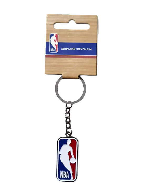 Back Me Up Μπρελόκ NBA BMU Μεταλλικό Ομάδας Ασημί