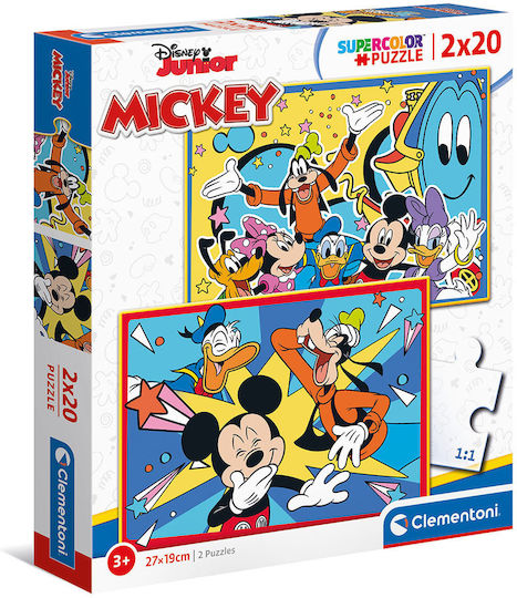 Παιδικό Puzzle Mickey για 3+ Ετών 40pcs Clementoni