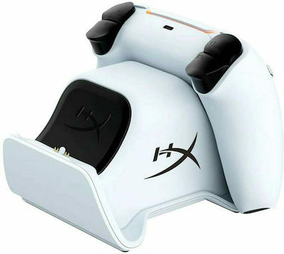 HyperX PS5 Dual Charging Station with Dock Port ChargePlay Duo White 51P68AA