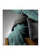 Vivaraise Tana Armchair Throw Crinkled 140x200cm Prusse