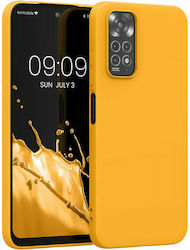 KWmobile Back Cover Silicon Saffron Yellow (Red...