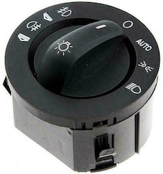 NTY Car Lights Switch for Audi A6 / Q7 05-11 Black