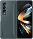 Samsung Standing Cover with Pen Silicone Back Cover Green (Galaxy Z Fold4)