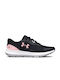 Under Armour Surge 3 Damen Sportschuhe Laufen Schwarz