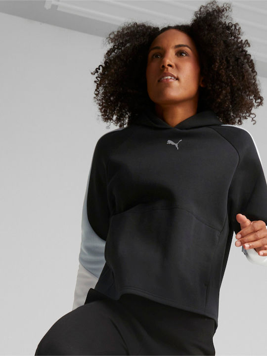 Puma Women's Hooded Sweatshirt Black