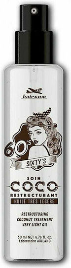 Hairgum Sixtys Coco Haaröl für Reparatur 50ml