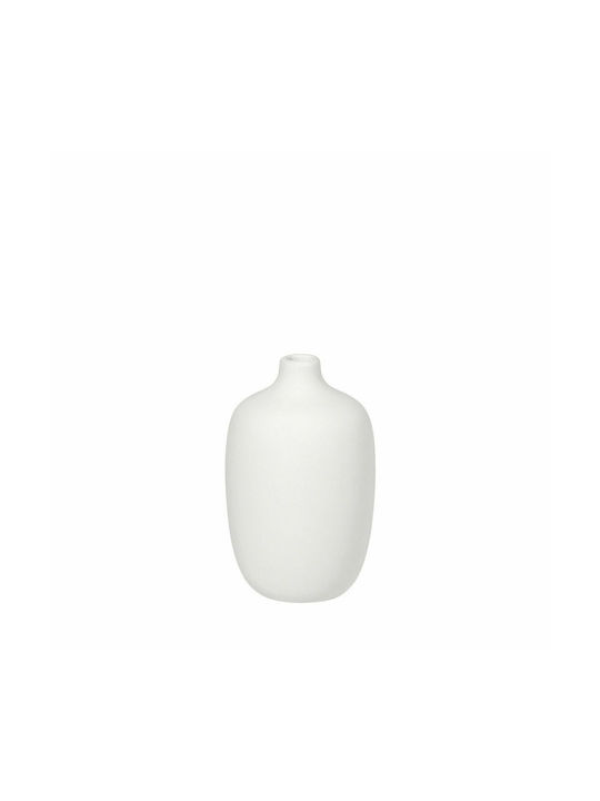 Blomus Ceramic Vase Ceola Λευκό 8x8x13cm