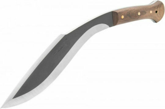 United Cutlery Bushmaster Backcountry Kukri Καφέ σε Δερμάτινη Θήκη