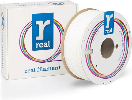 Real Filament Pro ABS 3D Drucker Filament 2.85mm Weiß 1kg 1 Stück (Spule)