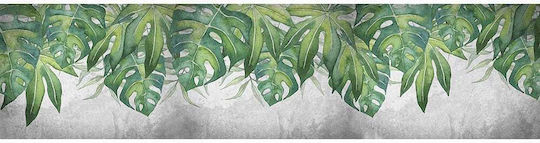 Dekorativer Aufkleber Wand Tropical XL Küche / Badezimmer 1Stück 240x60cm Ango