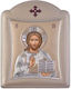 Slevori Imaginea Iisus Hristos Argint 16.7x22.4cm