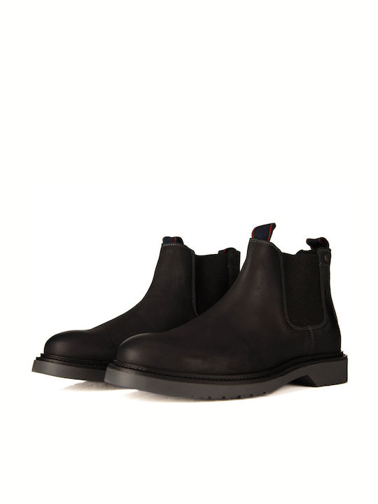 Jack & Jones Δερμάτινα Chelsea Μποτάκια Pirate ...