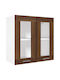 Wall Cabinet Brown L60xW31xH60cm