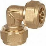 Pipe Elbow Fitting Brass 2mm 64052