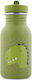 Trixie Dino Детска Бутилка За Вода Неръждаема Стомана Non Spill Зелена 350ml