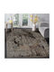 Saray Home Vip Σετ Μοντέρνα Χαλιά Κρεβατοκάμαρας Καφέ G6675BR-SET 3τμχ