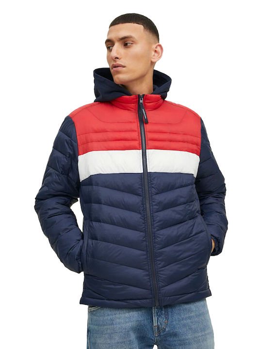Jack & Jones Зимно Мъжко Яке Puffer Navyblazer/...