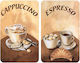 Wenko Caffe 2521280100 din Sticlă 52x30cm 2buc