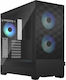 Fractal Design Pop Air Гейминг Midi Tower Компютърна кутия със странично прозорче и RGB осветление Black TG Clear Tint