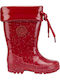 Παιδικές Γαλότσες Glitter Rot