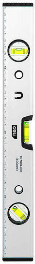 Deli DL700400B Αλφάδι Αλουμινίου Μαγνητικό 40εκ. με 3 Μάτια