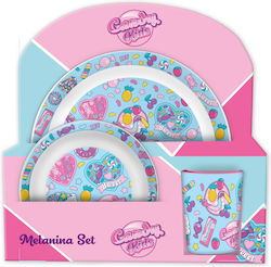 Kids Licensing Melamine Feeding Set 3 Pieces