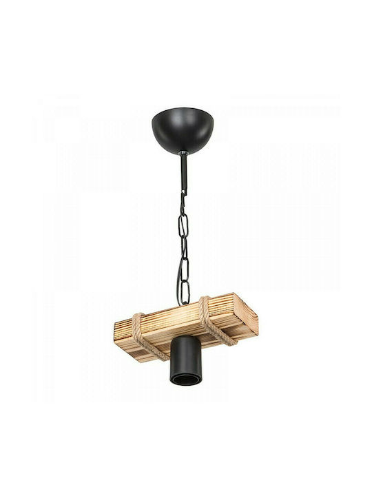 Homeplus Karim Pendant Lamp E27 Black