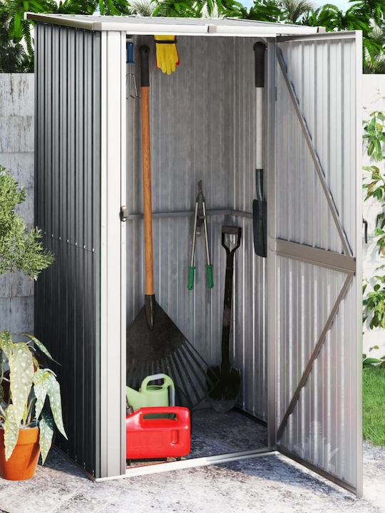 Metallic Garden Shed Galvanized Grey L1.185xW0....