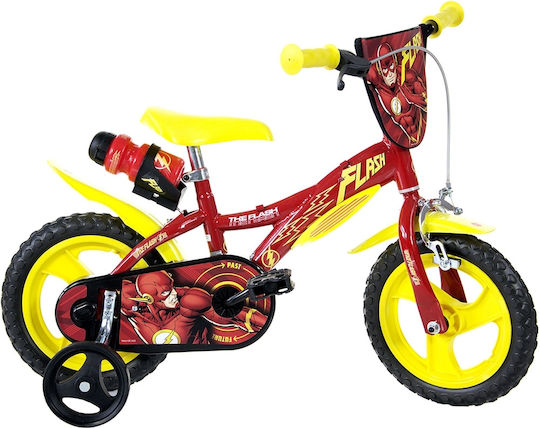 Dino Bikes Flash 12" Bicicletă pentru copii BMX Roșu