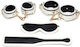 XR Kink in the Dark BDSM Kit in Rot Farbe 4Stück