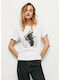 Pepe Jeans Women's T-shirt White