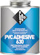Elastotet PVC Adhesive 630 Κόλλα Πλαστικών Γκρι 500ml